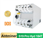 Load image into Gallery viewer, Antminer S19 Pro+ Hydro 184T 5428W 177T 170T Bitcoin BTC/BCH/BSV SHA256 Hydro Cooling Miner
