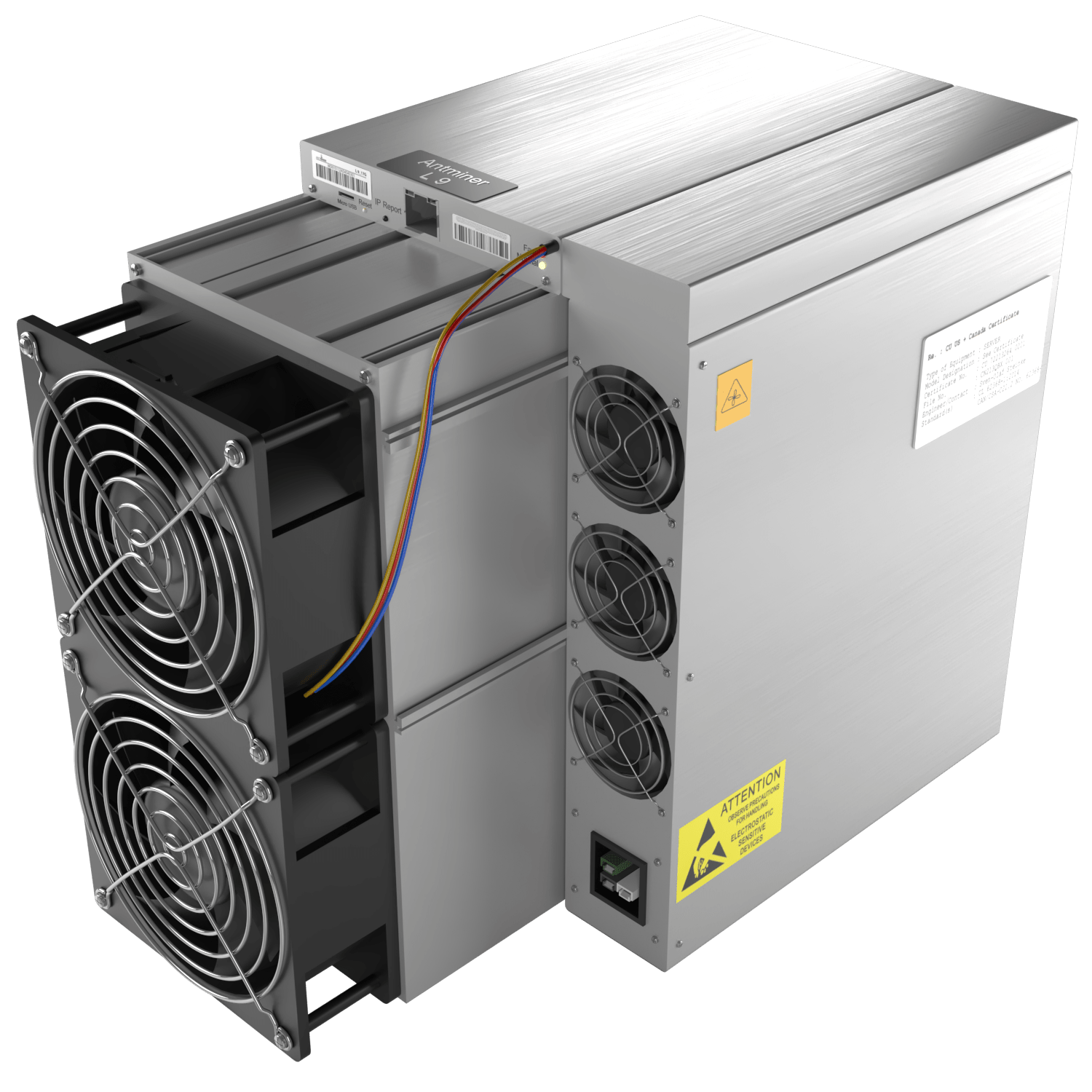 New Antminer L9 17G 210 J/G BITMAIN  Litecoin Dogecoin Miner